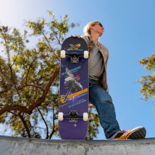 Skateboard Skateur de sport extrême rétro