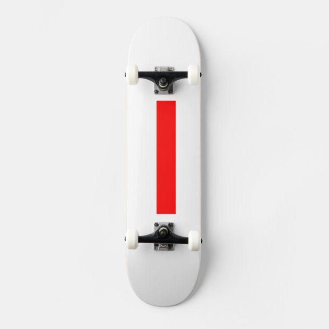 Skateboard Skboard Créez votre propre RED personnalisé (Recto)