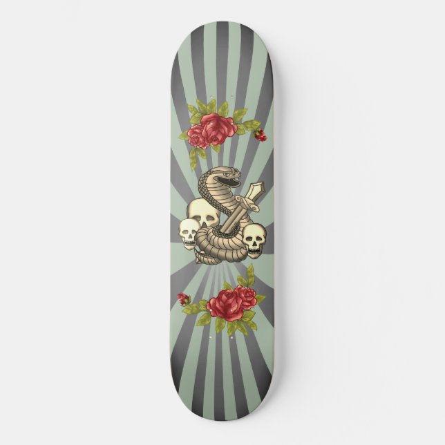 Skateboard Ski Rose King Cobra (Recto)