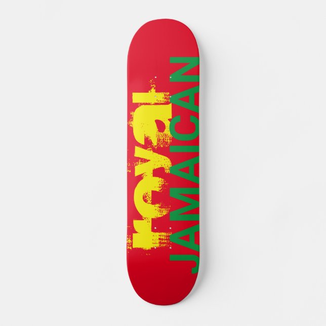 Skateboard Ski ROYAL JAMAICAN (Recto)