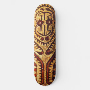 Skateboard Ski Tribal Extrême Maori