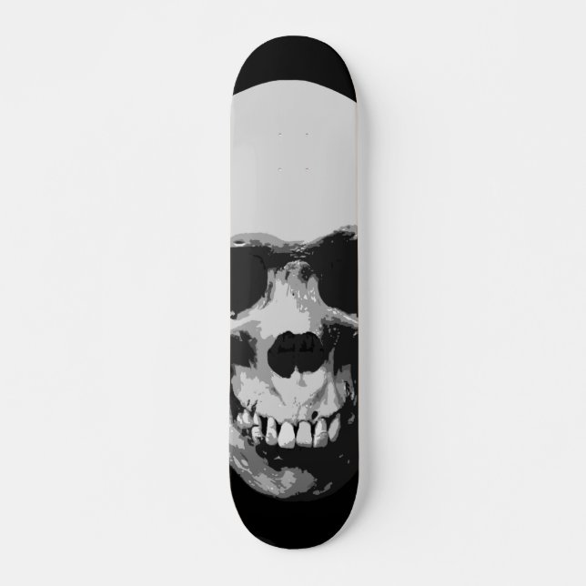 Skateboard - Skull Pop Art Skateboards (Devant)