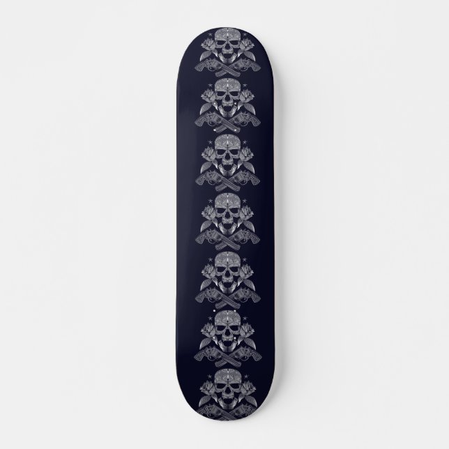 SKATEBOARD SKULLS COOL SKATEBOARDS (Devant)