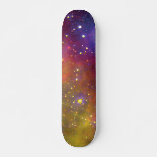 Skateboard SMC WR7 Binary Star Nebula - Hubble Space Photo