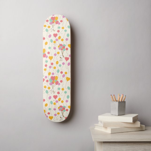Skateboard Snoopy Bunches of Balloons Motif (Art mural)