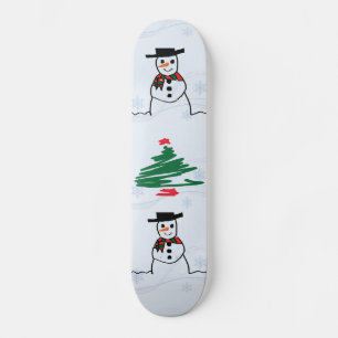Skateboard Snowman Skate