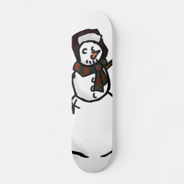 Skateboard Snowman Skate (Recto)
