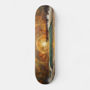 Skateboard Socal Swirl : La jetée du coucher du soleil