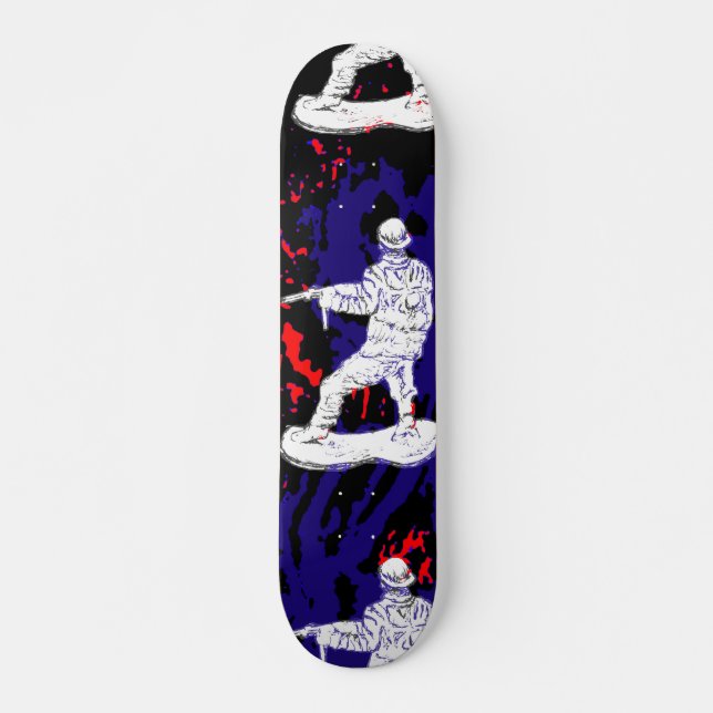 Skateboard Soldat de plastique des Etats-Unis (Devant)