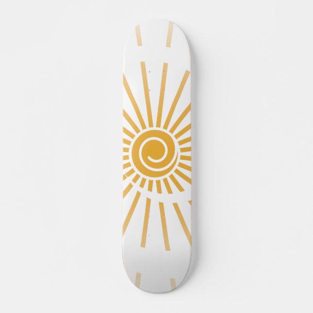 Skateboard Soleil 1 (Devant)
