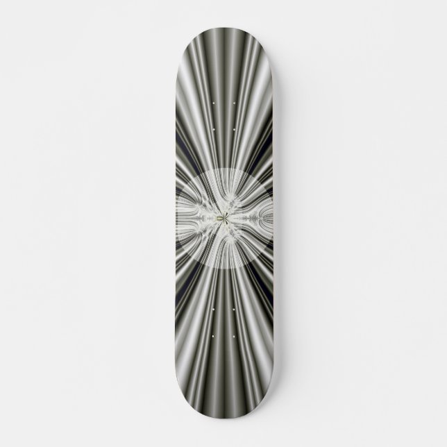 Skateboard Soleil blanc (Devant)