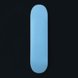 Skateboard Solid color sky bleu<br><div class="desc">Solid color sky light blue design.</div>