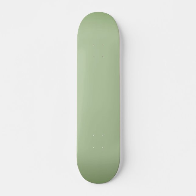 Skateboard Solid Jade Green Celadon  (Devant)
