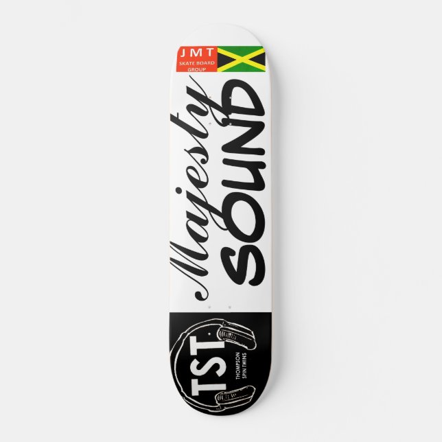 SKATEBOARD SONS DE MAJESTÉ / SKATEBOARDS JMT (Recto)
