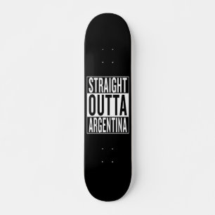 Skateboard sortie directe de l'Argentine