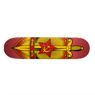 Skateboard Soviétique/Russe/URSS d'insigne de KGB