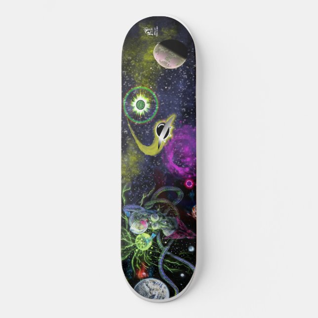 Skateboard Space Diva (Recto)