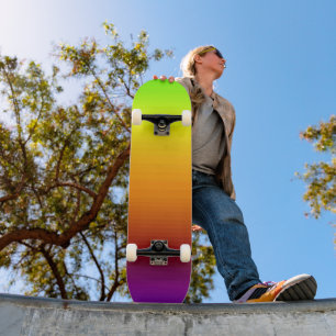 Skateboard Spectre des couleurs horizontales -3