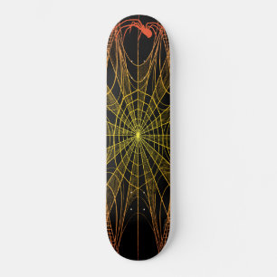 Skateboard Spider & Webs
