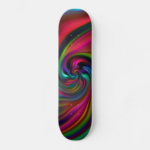 Skateboard Spirales Arrière - plans Abstraites douces I