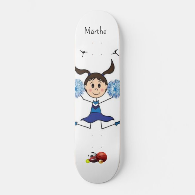 Skateboard Sports Girls (Recto)