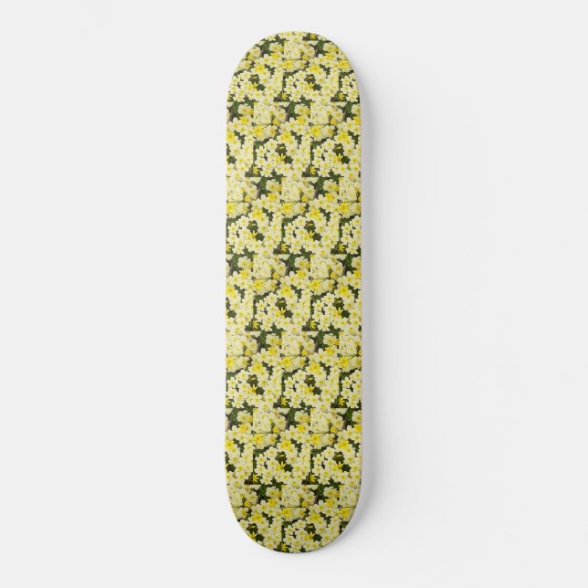 Skateboard Spring Primroses (Recto)