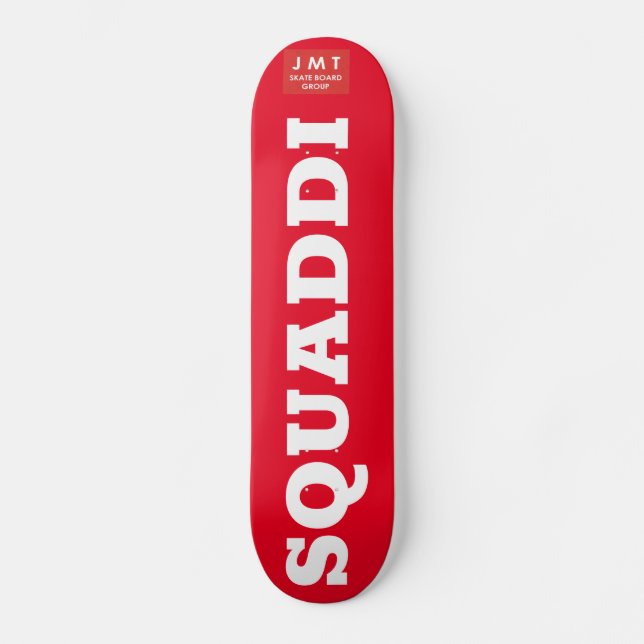 Skateboard SQAUDDI  Planche à roulettes (Recto)