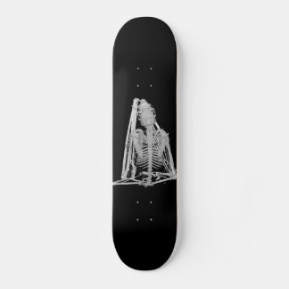 Skateboard Squelette de chauve-souris gothique