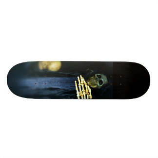 Skateboard Squelette masqué