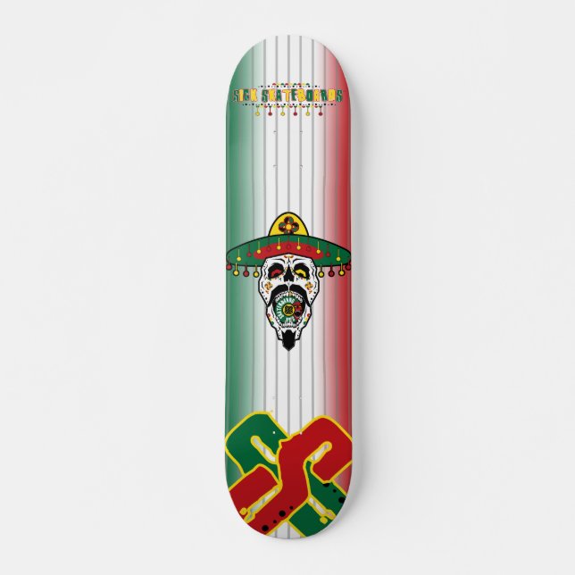 Skateboard SS Dia De Los Muertos (Devant)