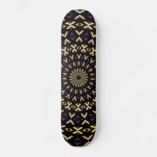 Skateboard Stained Glass Window Kaleidoscope 11