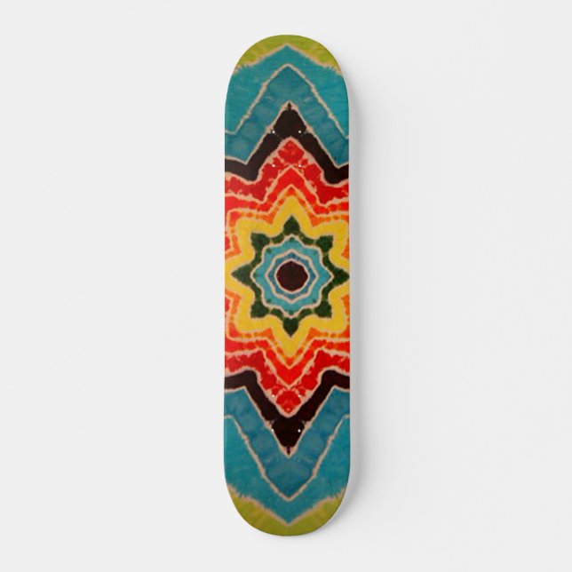 Skateboard Star Tie Dye (Devant)