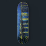 Skateboard Starry Night Over the Rhone par Vincent Van Gogh<br><div class="desc">Starry Night Over the Rhone par Vincent Van Gogh. C'est un vieux chef-d'oeuvre du peintre-maître néerlandais Vincent Van Gogh. Cette belle peinture a une belle couleur,  vibrante,  saturée. Vincent Van Gogh était un peintre impressionniste de poste hollandais. Ce tableau a été peint sur les rives du Rhône en France.</div>