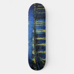 Skateboard Starry Night Over the Rhone par Vincent Van Gogh