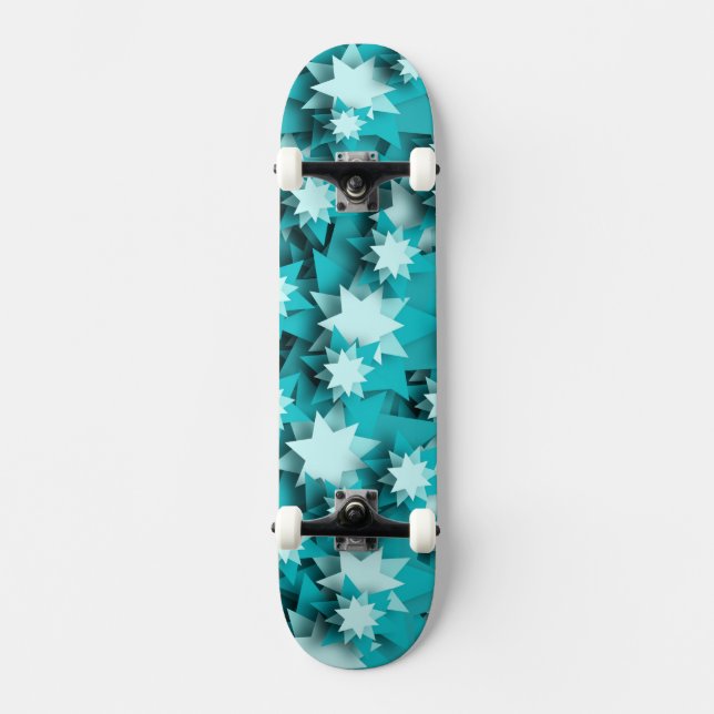 Skateboard Stars Design (Recto)