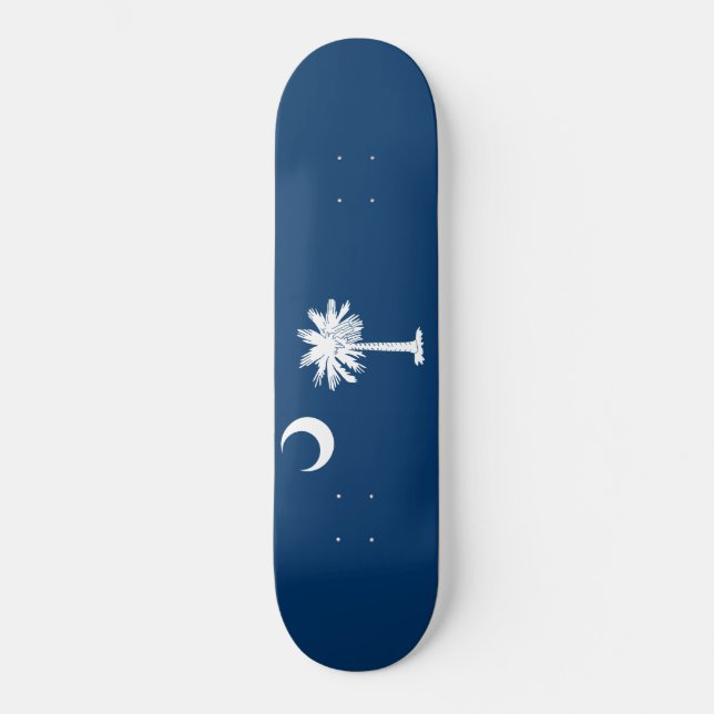 Skateboard State Flag of South Carolina (Recto)