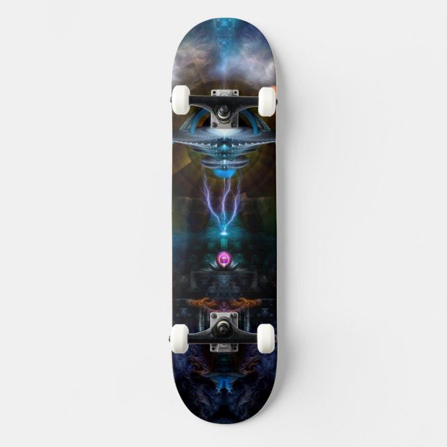 Skateboard Station spatiale Patinage Ansarius Avec Matériel (Recto)