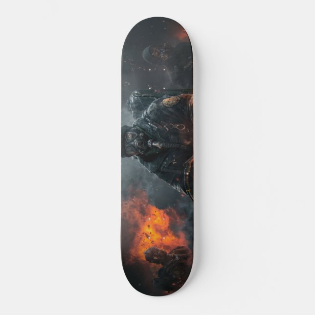 Skateboard - Steampunk Apocalypse (Recto)