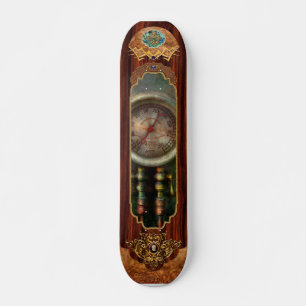 Skateboard Steampunk - Train - Pression du cylindre de frein