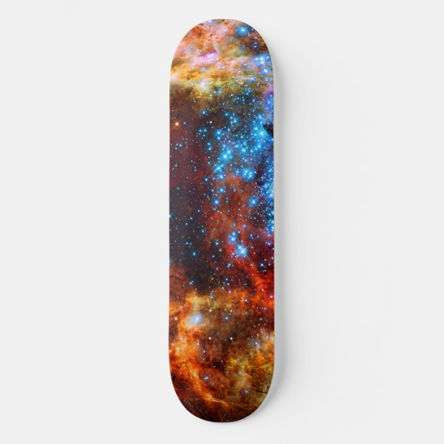 Skateboard Stellar Nursery R136 dans la Tarantula Nebula (Recto)