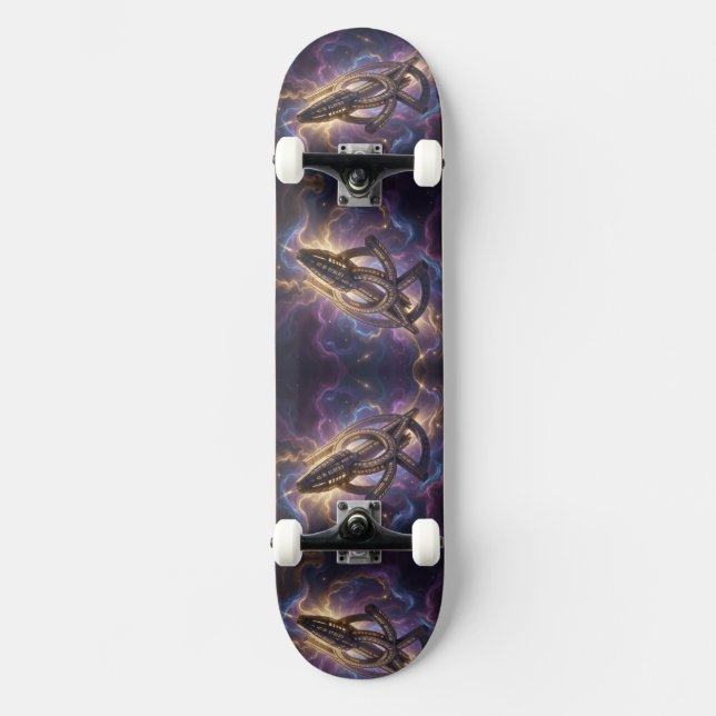 Skateboard Stellar Path – Journey Through the Universe´14 (Recto)