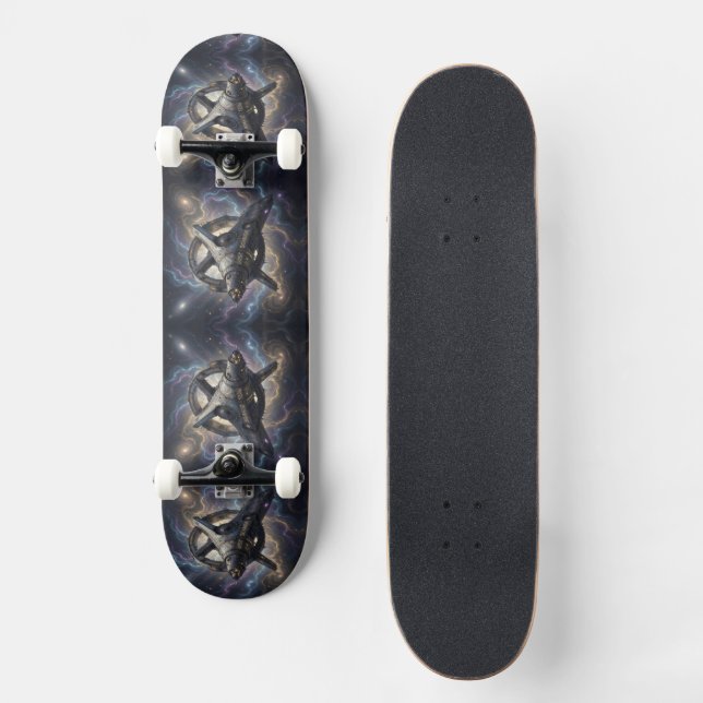 Skateboard Stellar Path – Journey Through the Universe´7 (Recto)