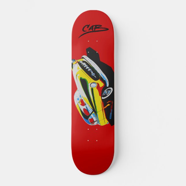 Skateboard Steve Caballero "Cabart 4" (Recto)