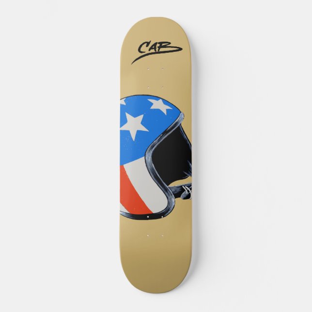 Skateboard Steve Caballero "casque " (Recto)