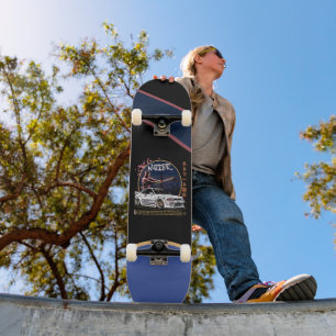 Skateboard Street Warrior Samurai - Pilote Skyline