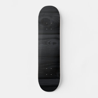 SKATEBOARD STRIPES EN BOIS NOIR ARRIÈRE - PLANS MODÈLE PAPIER