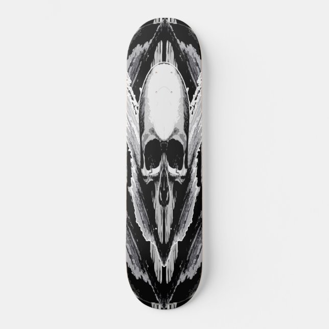 Skateboard Style d'affiche vectorielle crâne (Recto)