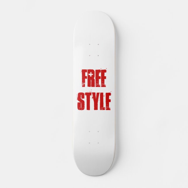 SKATEBOARD STYLE LIBRE (Recto)