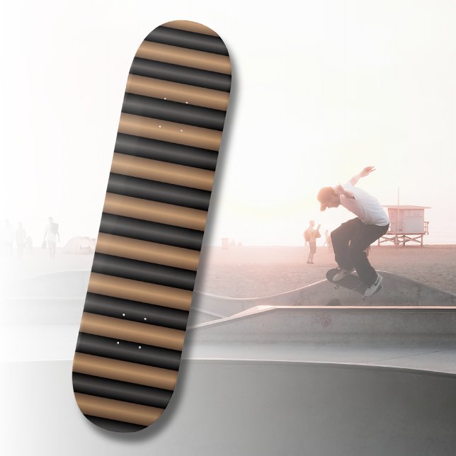 Skateboard Style moderne Grillades Brown grillées avec profon (Créateur téléchargé)