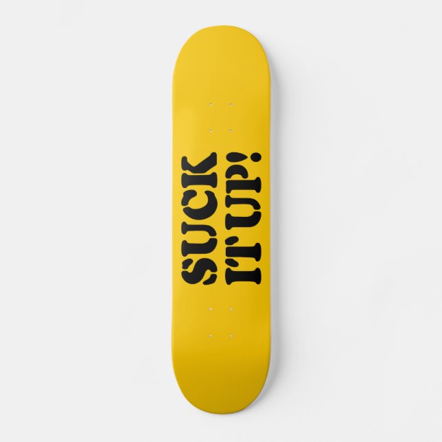 SKATEBOARD SUIS-LE ! (Recto)